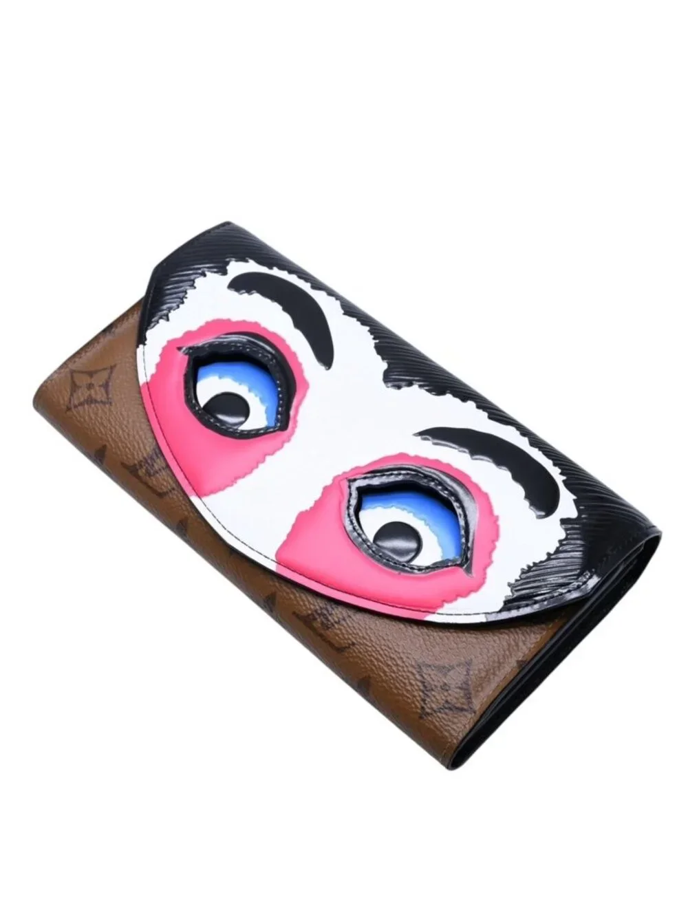 Louis Vuitton Kansai Yamamoto Portefeuille Sarah Kabuki Mask Wallet Monogram
